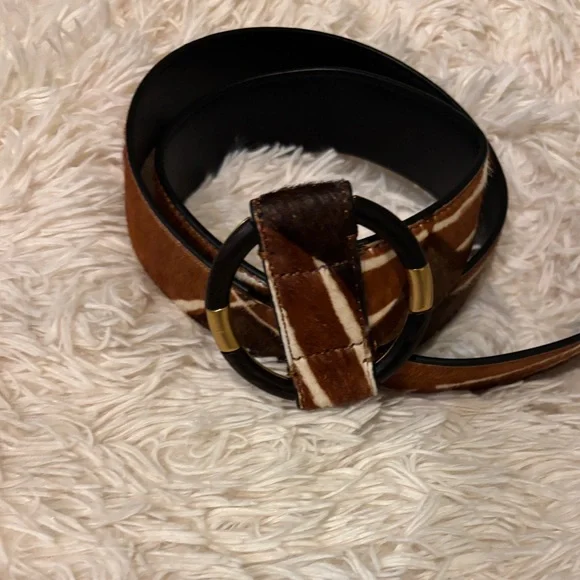 CAbi bandit belt - leather animal hide belt, size small- Current Season. - Picture 5 of 5